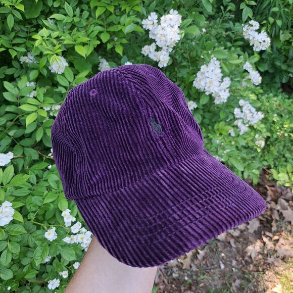Polo By Ralph Lauren Purple RARE Baseball Cap Hat ONE SIZE Vintage Preppy Money